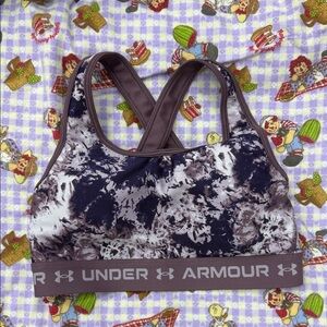 Under Armour Brown and Black Sports Bra